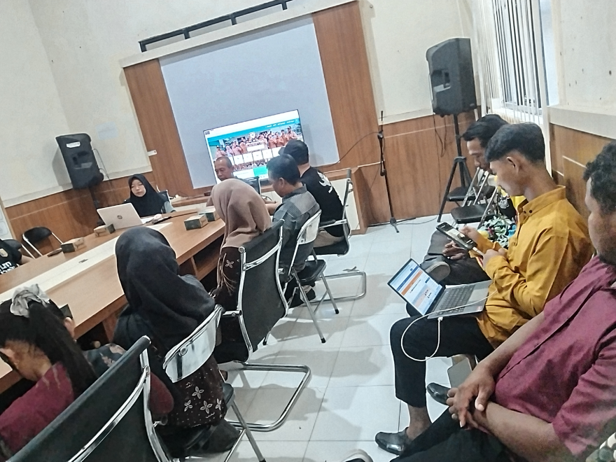 Rapat evaluasi wibesete desa tahun 2025